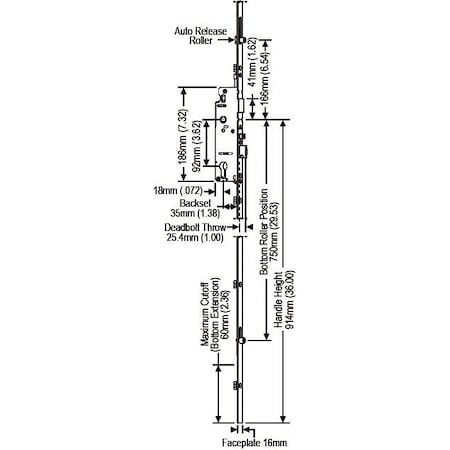 Strybuc Auto Roller Lock Ext 850-8778251